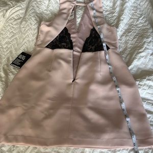 NWT EXPRESS pink halter dress - sexy petite - great dress for evening wear